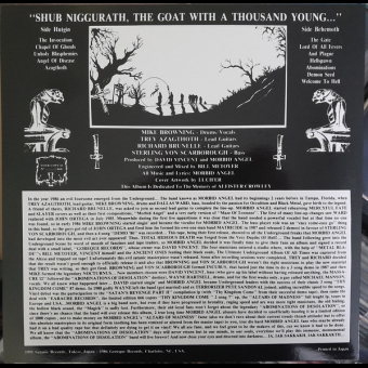 MORBID ANGEL Abominations Of Desolation LP [VINYL 12